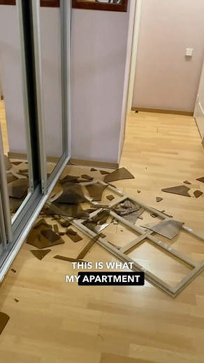 Saint Javelin | This is video of a family from Zaporizhzhia, whose building is located near the dam. As the russians were bombing it, all windows in this... | Instagram