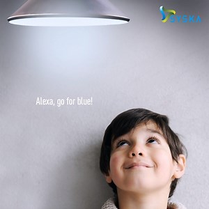 66 reactions · 14 shares | Here’s to the power of speech! Pre-set your voice command - and your Smart Wi Fi Bulb shall obey, changing colour or setting a mood. #SyskaLEDLights | Syska World | Facebook