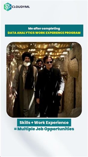 Skills + paid work experience = multiple job opportunities @CloudyML