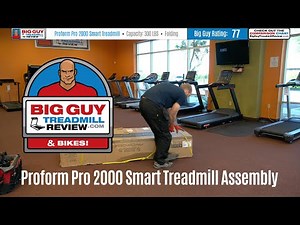 ProForm Pro 2000 Smart Treadmill Assembly