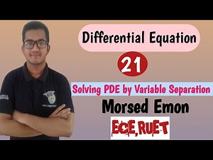 Solving PDE by Separation of Variable Method || Differential Equation || Artist's Science