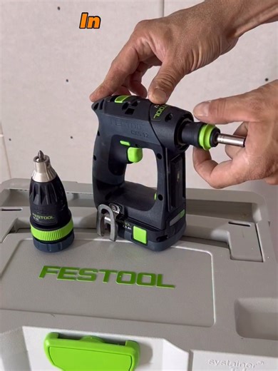 In wenigen Sekunden vom Akkuschrauber zum Trockenbauschrauber. Der FastFix Vorsatz vom @festool_de_at_ch als Tiefenanschlag DD-DC machts möglich und es funktioniert wirklich absolut perfekt 💯. (Werbung) #woodchuckofficial #Akkuschrauber #Trockenbau #Howto #Macher #Werkzeug #Tools #Trick #Zubehör #Drywall #Adapter