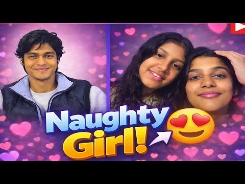 Flirting With Tow Naughty Girl 🥵🥰 On Monkey Chat