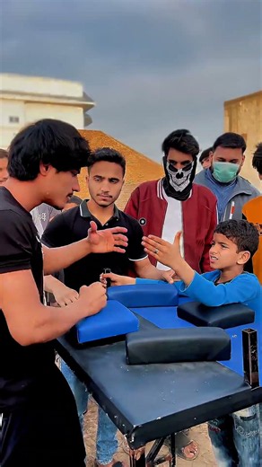 Attitude Kid 🔥 #armwrestling #armwrestlingpower #armwrestling #armpower #youtubeshorts #viralshorts