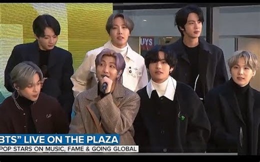 【BTS】20200221 TODAY Show采访