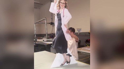 Custom Life Size Cutout, Stand up, Personalized High-Resolution Cutout, Coroplast- Upload Your Photo- Perfect for Wedding, Graduation, Birthday, 1-7 ft
