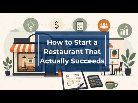 How to Start a Restaurant That Actually Succeeds