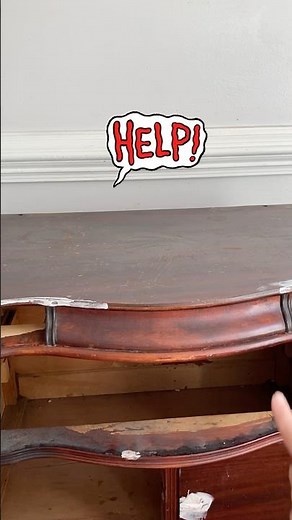 I found a secret drawer inside this furniture! But! 👀How do I open it?