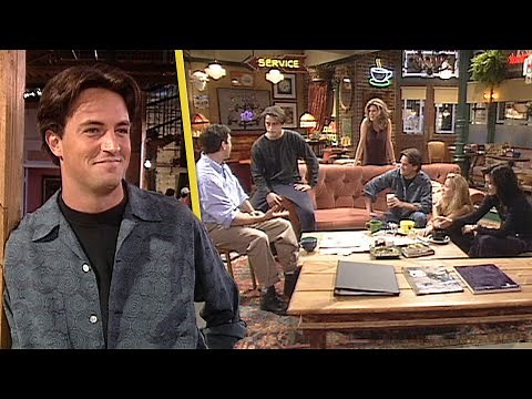 Matthew Perry's First On -Set ‘Friends’ Interview (Flashback)