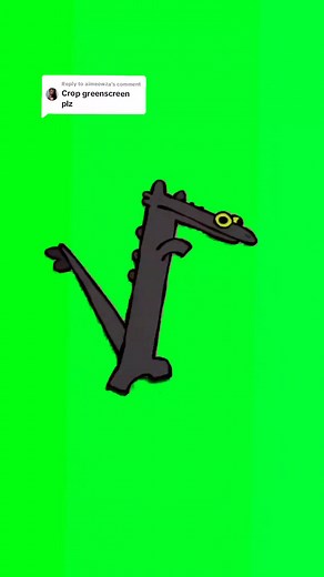 Toothless Dance Green Screen Compilation