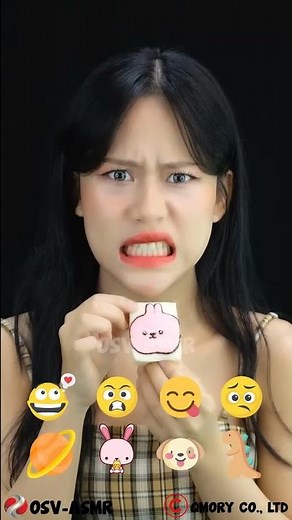 Mukbang Eating with Emoji #shorts