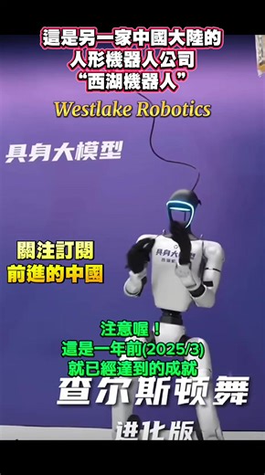中國西湖機器人：去年達成的科技成就
