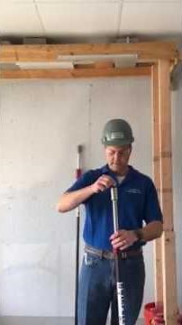 Kwikpole Socket Rod installing sammys anchors with threaded rod