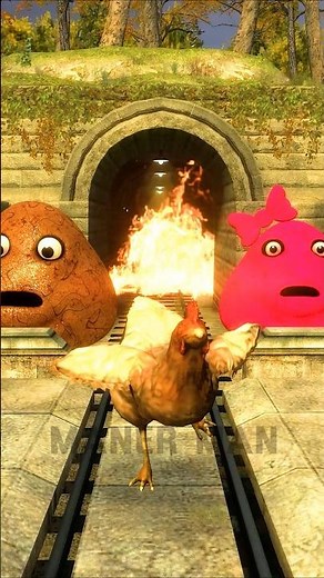 The process of making chicken! #pou #bou #garrysmod