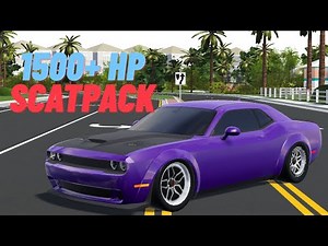 1500+ HP Dodge Scat Pack – Ultimate Muscle Monster in Southwest Florida Roblox! 🏁🔥