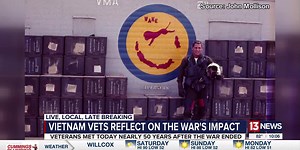 Vietnam veterans reunite and honored for their service, 50 years since US withdrew troops from overseas