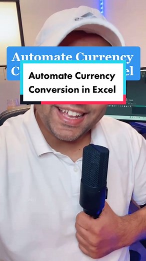 Automate currency conversion in Excel #excelpro #learnexcel #exceltips #excel_learning #excel #spreadsheet #exceltricks #data #currencyconversion