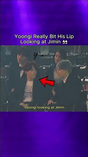 #yoonmin #jimin #yoongi #suga #yoonminanalysis2025 #yoonminiverse Yoongi Bit His Lip at Jimin 👀
