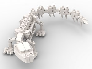 LEGO MOC-236485 Alligator Skeleton (Other 2025)