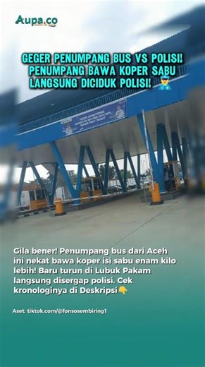 Baru Turun dari Bus, Kurir Sabu 6,3 Kg Asal Aceh Ditangkap Polisi di Lubuk Pakam