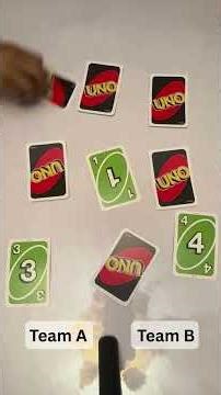 UNO Sequence Game Challenge 🏆 | Who Wins? #games #uno #cardgames #trending #gamingshorts #shorts