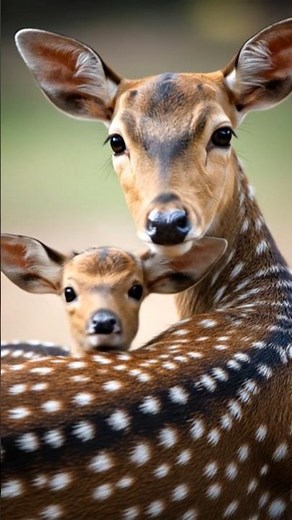 Spotted Deer’s Silent Beauty in the Wild 🌿🦌 | Nature #Shorts@madhan_naturevlog