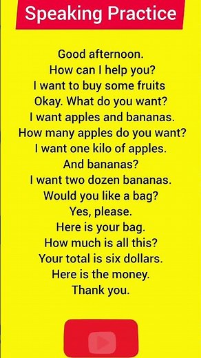 Simple and easy english conversation practice between two people | Speaking Practice #learnenglish
