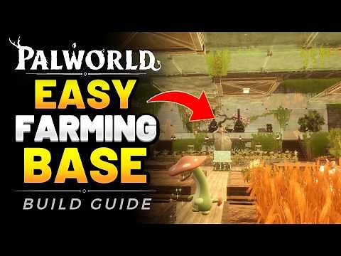 The PERFECT Palworld FARMING Base | Step-By-Step Build Guide