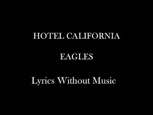 Hotel California | Eagles | Lyrics | A Cappella