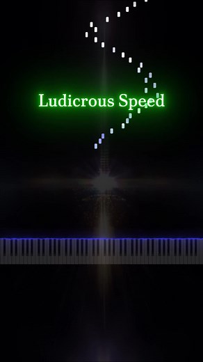 Ludicrous Speed Piano Performance