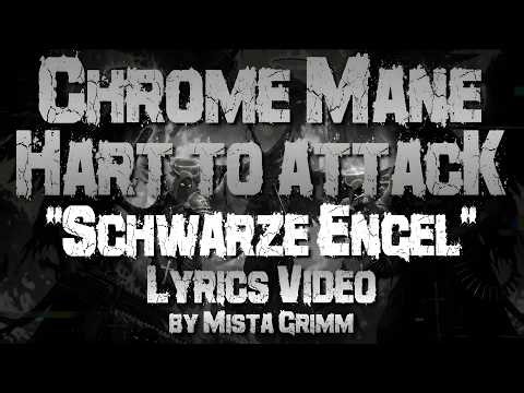 Chrome Mane x Hart To Attack - Schwarze Engel (Lyrics Video)