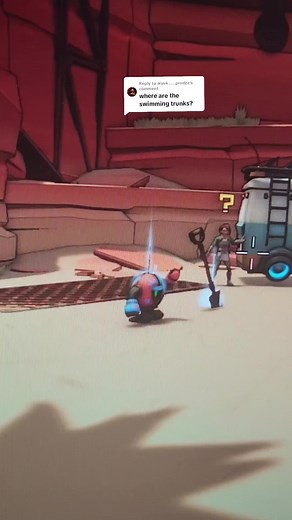 Replying to @aiyuk......prodzz Swimming Trunks location to unlock Battery Burger in Roboquest #gaming #roboquest