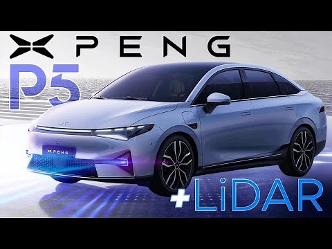XPeng P5 Reveal | LiDAR Smart EV with 32 Perception Sensors | $XPEV