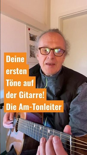 Die A-Moll Tonleiter, so einfach wie das A B C ! DAS braucht jeder Gitarrist!
