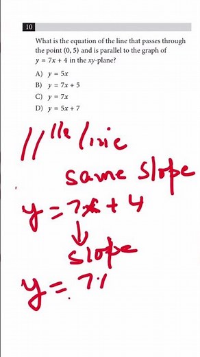 How To Find The Equation Of A Parallel Line Fast