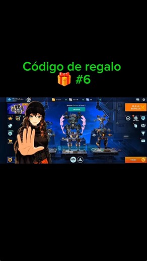War robots Codigo de regalo 🎁 N6 #warrobots #wr #codigo