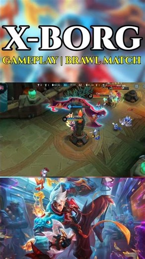 X-borg Gameplay And Build #mobilelegends #mlbb #xborg