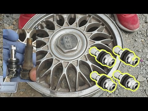 How to replace a Tire Valve Stem - Metal Bolt In High Pressure Flush Mount Rear - Aliexpress