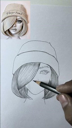 Are you bad at drawing faces? Watch this #drawing #sketching #art