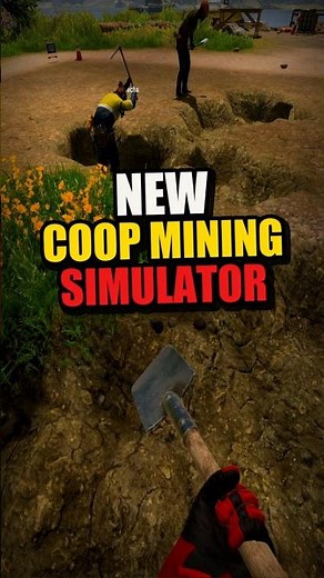 New Coop Mining Simulator Where You Can Dig Wherever You Want! 😱 #gaming #gamestoplay