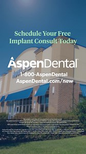 4.7K views | The security of implants meets the affordability of dentures. It’s the best of both worlds. Start your new smile today. | Aspen Dental | Facebook