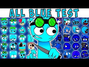 70 BLUE TEST | FNF Character Test | Gameplay VS Playground