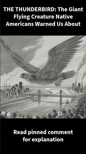 THE THUNDERBIRD: The Giant Flying Creature Native Americans Warned Us About