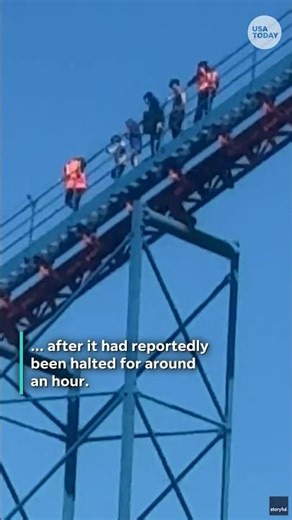 Passengers taken off Superman coaster after ride stops