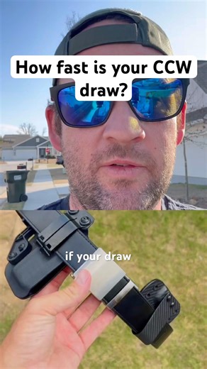 Fast conceal carry draw is less than 1 second. Everyday carry belts. #everydaycarry #tactical