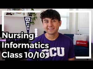 Last Class in Nursing Informatics Program - Informatics Practicum - NUR 690