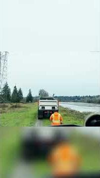 Fifth Wheel Blocks the Road?! See How This Ends #shorts