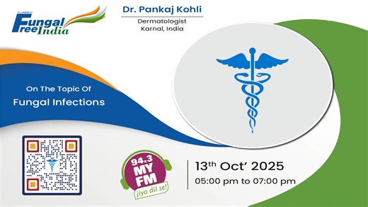 In this quick My FM byte, Dr. Pankaj Kohli renowned Dermatologist from Karnal—explains the real causes and simple prevention tips for fungal infections. Stay informed and protect your skin with expert advice from All About Skin Wellbeing. #fungalinfection #skincaretips #drpankajkohli #karnaldermatologist #myfm #allaboutskinwellbeing | All About Skin Wellbeing | Facebook