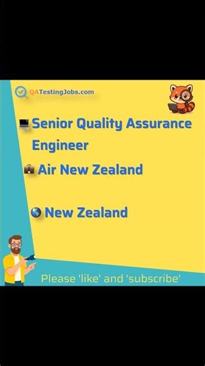 Senior Quality Assurance Engineer