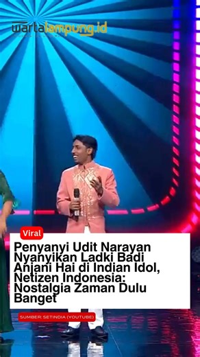 wartalampung.id on Instagram: "SIAPA YANG AUTO-FLASHBACK? Penampilan di Indian Idol Ini Bikin Netizen Indonesia Kangen Zaman Bollywood! 🥹🎬 Ada yang lagi viral nih di kalangan pecinta musik tanah air! Program Indian Idol Season 16 di Episode 18 sukses bikin warga net +62 gagal move on. Kenapa? Karena lagunya bener-bener membawa kita kembali ke masa kejayaan film-film India yang dulu sering kita tonton di TV! Kenapa Netizen Indo Suka Banget? Vibes Legendaris: Lagu yang dibawakan merupakan soundt